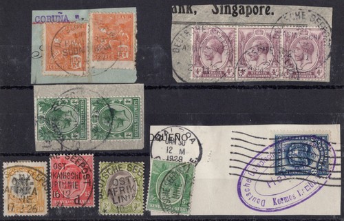 1912 2 steckkarten mit - ca.,