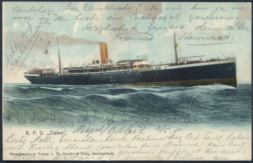 Seepost 1904 - dt.,