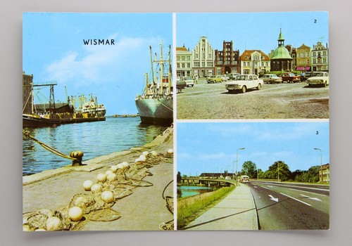 Postkarte wismar - -,