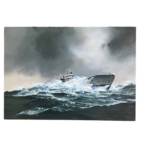 Postkarte schiff 473 boot - 473, u-boot