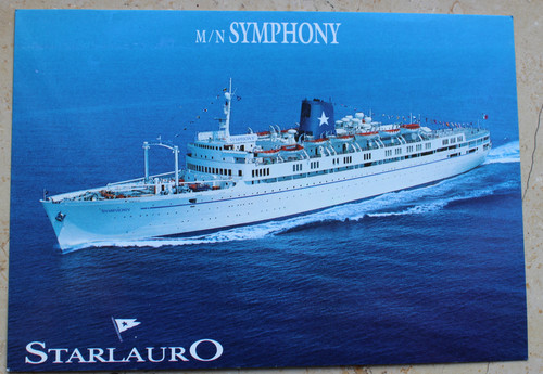 Postkarte passagierschiff n - postkarte,