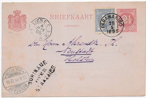 Paramaribo 1895 mit franz