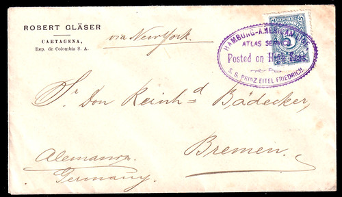 Kolumbien,Hamburg-American-Lin