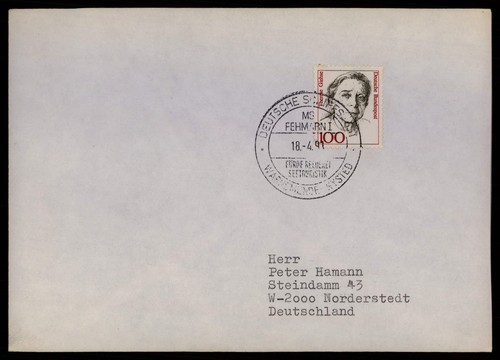 Brd schiffspost 1991 - brd, ms