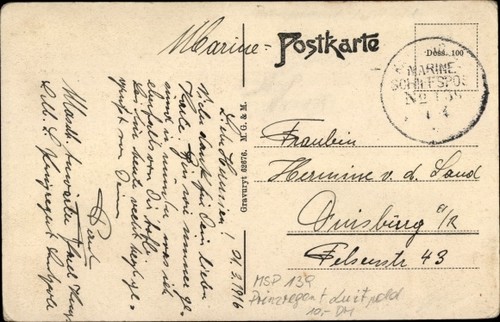 Stempel marinepost msp - stempel,