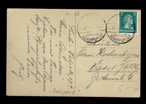 Deutsche marine schiffpost - deutsche,