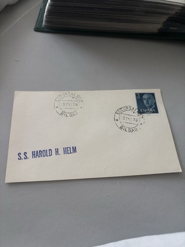 Spanien schiffspost postkarte - schiffspost,