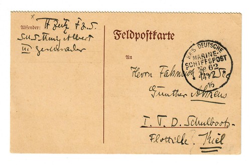 Feldpostkarte könig - feldpostkarte,