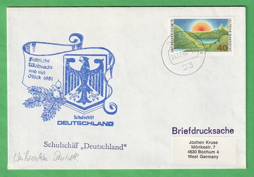 Schiffspost der deutschen - der,