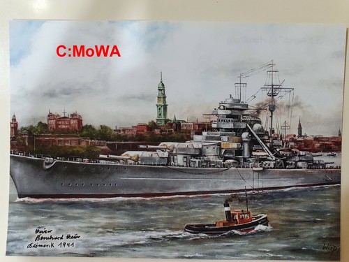 Postkarte schlachtschiff - postkarte, (schlachtschiff
