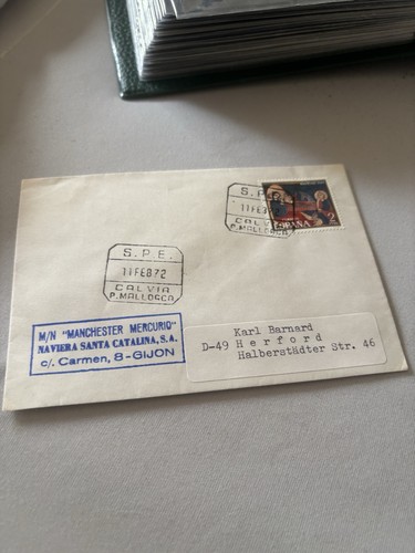 Schiffspost 1972 n - 1972, m/n