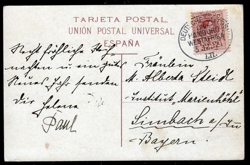 Schiffspost seepost linie - dt.seepost,