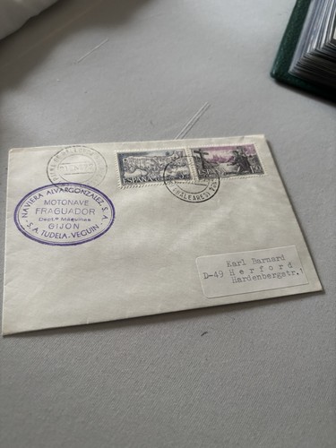 Schiffspost motonave fraguador - schiffspost,