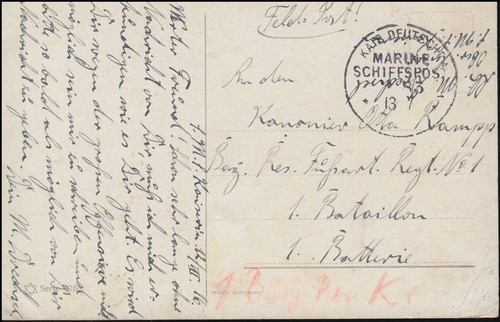 Deutsche marine schiffspost - marine-schiffspost, no