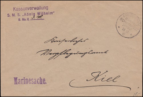 Deutsche marine schiffspost - marine-schiffspost, no