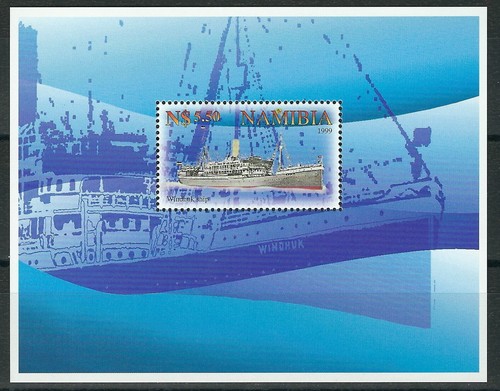 Namibia schiff windhuk - schiff, block