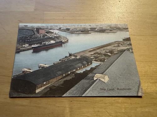 Postkarte ship canal - postkarte,