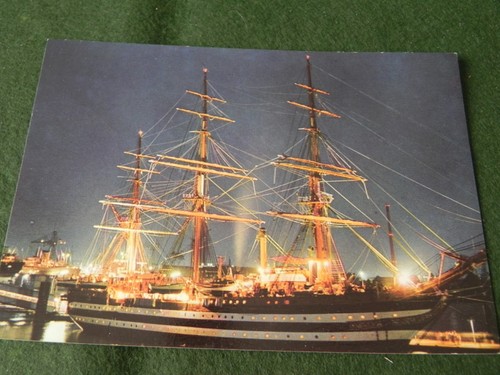 Segelschiff hafen von - ak,