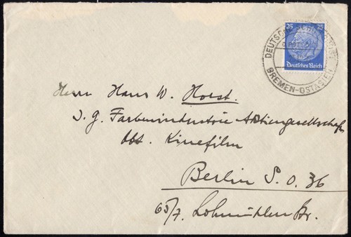 1936 deutsche schiffspost d - "deutsche,