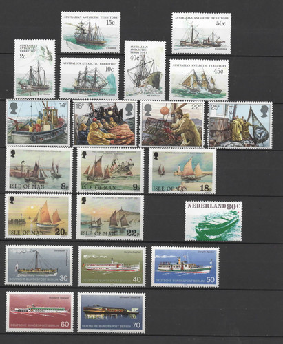 Lot1 schiffe postfrisch - lot1,