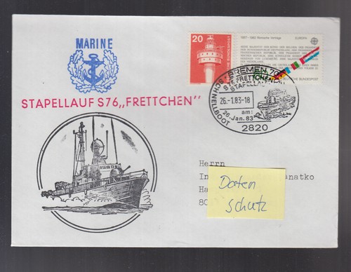 Brd schiffspost brief - brd,