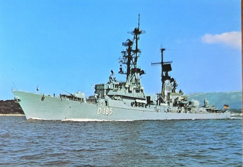 Bundeswehr schiff - ak,