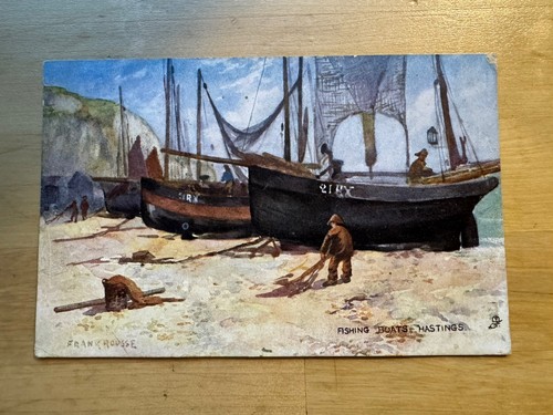 Postkarte fischboote - postkarte,