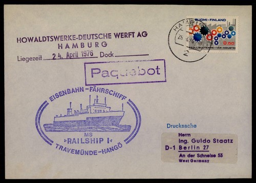 Brd schiffspost 1976 - brd,