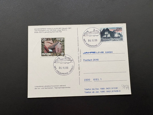 Schiffspost nor europa - schiffspost,