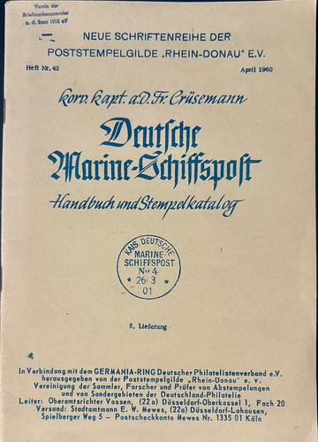 Deutsche marine schiffspost - deutsche, marine-schiffspost