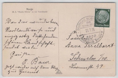 Deutsches reich schiffspost - deutsches,