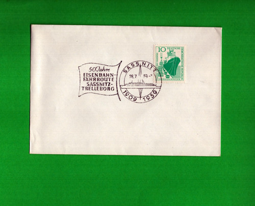 Ddr 1959 schiffspost - 1959,
