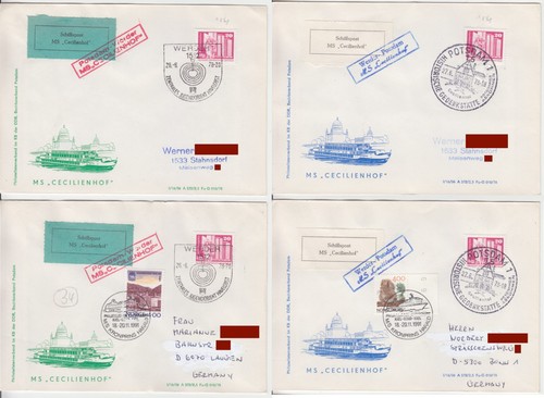 Ddr 1978 4 schiffspost - ddr,