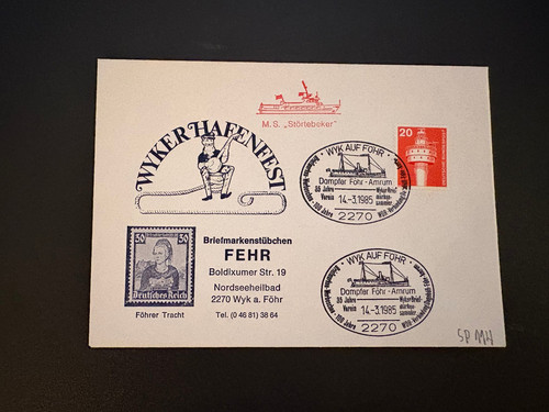 Schiffspost sonderbrief - sonderbrief, ms
