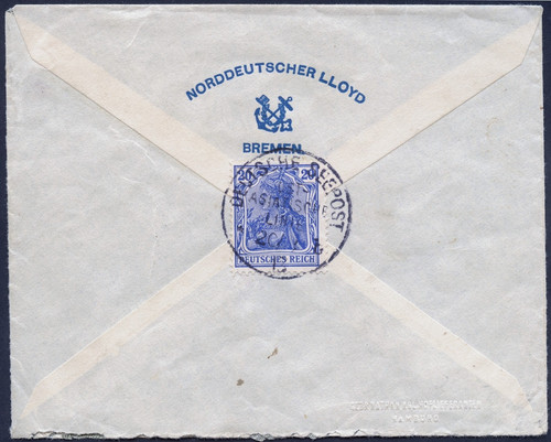 Seepost 1913 - dt.,