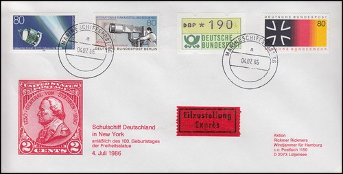 Marineschiffspost 4 2 86 - 56, 4.2.86