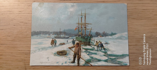 Postkarte segelschiff motiv - postkarte,