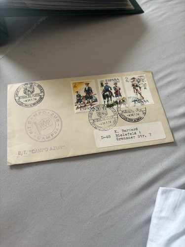 Spanien 1976 schiffspost t - spanien,