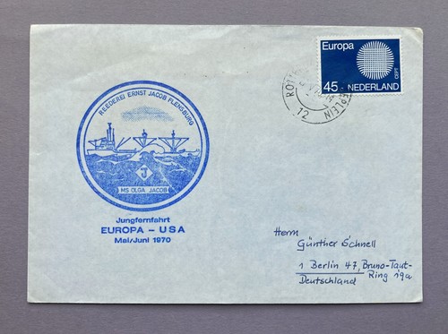 Schiffspost europa beleg - schiffspost,