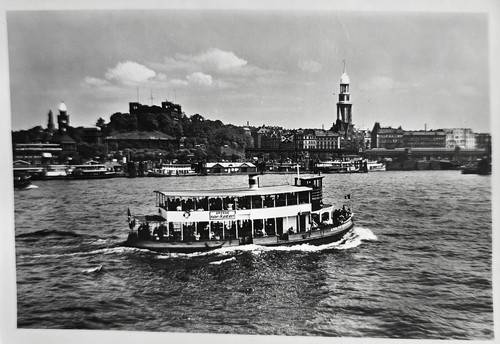 Hamburg hafen 1960er - ak,