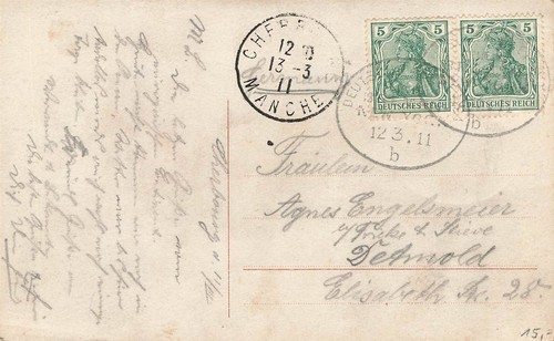 133111 schiffspost oval - schiffspost,