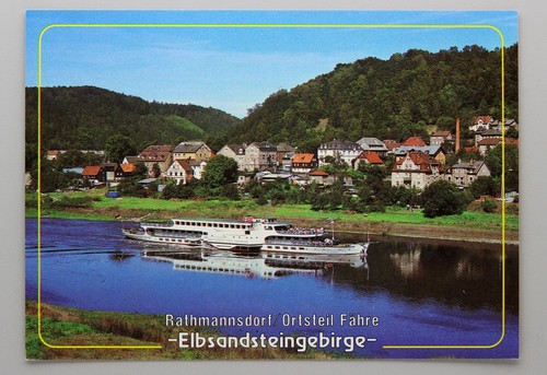 Postkarte rathmannsdorf - postkarte,