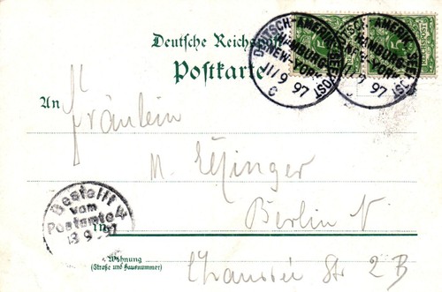 Schiffspost deutsch amerik - schiffspost,, deutsch-amerik