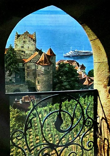 Meersburg 1978 bodensee - ak,