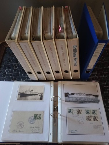 Schiffspost sammlung fähren - sammlung,
