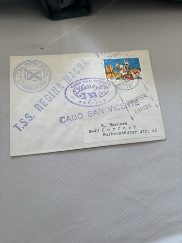 Schiffspost spanien s - schiffspost, t.s.s