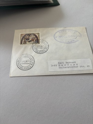 Spanien 1973 schiffspost moto - schiffspost,