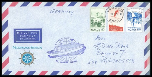 Norwegen schiffspost 1979 - norwegen,