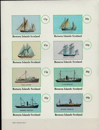 Schiffe schottland postfrisch - schiffe,