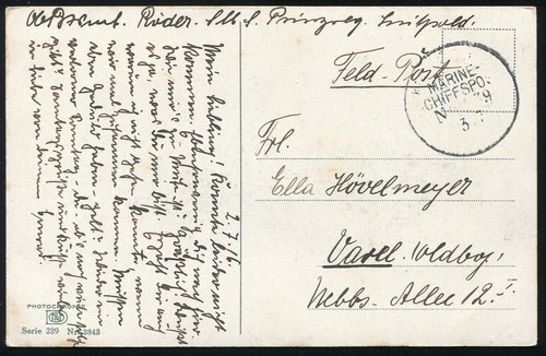 Deutsche marine schiffspost - deutsche, marine-schiffspost